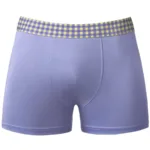 161-306 So Comfy Gingham Boxer Brief Color Purple Size M - Image 6