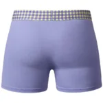 161-306 So Comfy Gingham Boxer Brief Color Purple Size M - Image 7