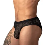 330-305 Ripple Moon Jock Color Black Size L/XL