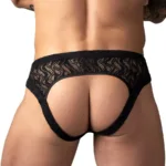 Alternative view of 330-305 Ripple Moon Jock Color Black Size L/XL