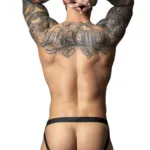 Alternative view of 346-298 Oh Snap Snap Off Jock Color Black Size L/XL