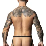 Alternative view of 349-300 Hot Mesh Jock Color Black-Red Size L/XL