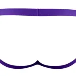 350-302 Eggplant Crossover Jock Color Plum Size S/M - Image 6