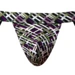 351-303 Gridlocked Strappy Ring Jock Color Printed Size L/XL - Image 3