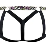 351-303 Gridlocked Strappy Ring Jock Color Printed Size L/XL - Image 4