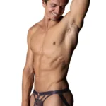 386-291 Love Star Jock with Ring Color Purple Size L/XL