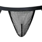 388-11C Fishnet 2 Jockstrap Color Black Size S/M - Image 3