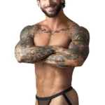 388-11C Fishnet 2 Jockstrap Color Black Size L/XL