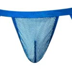 388-11C Fishnet 2 Jockstrap Color Royal Size S/M - Image 4