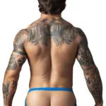 388-11C Fishnet 2 Jockstrap Color Royal Size S/M - Image 3