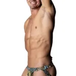 392-295 Go Wild Sport Jock Color Multi Animal Size L/XL
