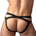 Alternative view of 394-308 Eco Cozy Jock Color Black Size L/XL