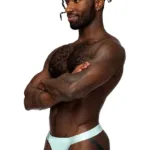 399-281 Easy Breezy Jock Sleeve Color Aqua Size L/XL