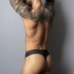 410-298 Oh Snap Snap off Thong Color Black Size S/M - Image 6