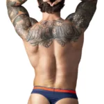 Alternative view of 412-299 Soo Cumfy Thongs Color Navy Size L/XL
