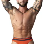 412-299 Soo Cumfy Thongs Color Orange Size S/M