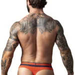 Alternative view of 412-299 Soo Cumfy Thongs Color Orange Size S/M