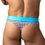 Alternative view of 412-306 So Comfy Gingham Thong Color Gingham Print Size L/XL