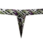 419-303 Gridlocked Thong Straps-Rings Color Printed Size S/M - Image 5