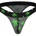 433-294 Hazy Dayz Micro Thong Color Pot Leaf Size L/XL - Image 4