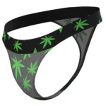 433-294 Hazy Dayz Micro Thong Color Pot Leaf Size L/XL - Image 6