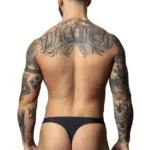 Alternative view of 442-300 Hot Mesh Bong Thong Color Black-Red Size L/XL