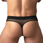 Alternative view of 442-307 Mesh 2 Bong Thong Color Black Size S/M