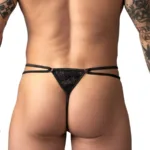 Alternative view of 456-305 Ripple Micro V String Color Black Size L/XL