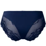 492-280 Sassy Lace Bikini Sold Pouch Color Navy Size L - Image 4