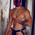 DMBL04 DNGEON Peakaboo Jockstrap Color Black Size Only Size - Image 6
