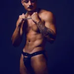 DMBL04 DNGEON Peakaboo Jockstrap Color Black Size Only Size - Image 11