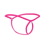 MBL24 Tear Drop Thongs Color Hot Pink Size Only Size - Image 7