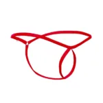 MBL24 Tear Drop Thongs Color Red Size Only Size - Image 6
