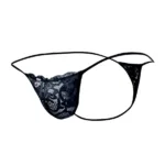 MBL27 Lace Thongs Color Black Size L/XL - Image 6