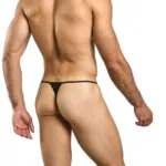 Alternative view of MBL27 Lace Thongs Color Black Size L/XL