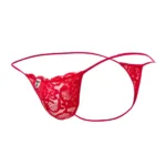 MBL27 Lace Thongs Color Red Size L/XL - Image 7