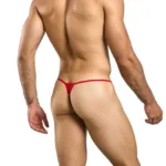 MBL27 Lace Thongs Color Red Size L/XL - Image 2