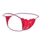 MBL27 Lace Thongs Color Red Size L/XL - Image 8