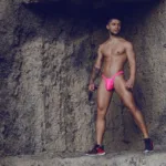 MBL52 Y Buns Thongs Color Hot Pink Size L - Image 4