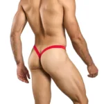 Alternative view of MBL52 Y Buns Thongs Color Red Size XL