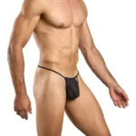 MBL59 Mesh G-String Color Black Mesh Size S/M - Image 3