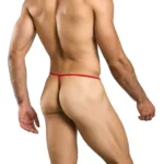 MBL59 Mesh G-String Color Red Mesh Size S/M - Image 2