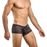MBL78 Lace Trunks Color Black Lace Size S/M - Image 3