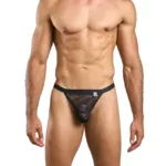 MBL82 Sexy Jockstrap Color Black Lace Size S/M