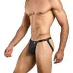 MBL82 Sexy Jockstrap Color Black Lace Size S/M - Image 3