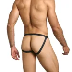 MBL82 Sexy Jockstrap Color Black Mesh Size S/M - Image 2