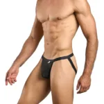 MBL82 Sexy Jockstrap Color Black Mesh Size S/M - Image 3