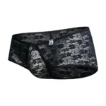 MBL83 Loop Cheeky Trunks Color Black Lace Size S/M - Image 6