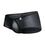MBL83 Loop Cheeky Trunks Color Black Mesh Size S/M - Image 6