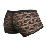 MBL84 Classic Pouch Trunks Color Black Lace Size L/XL - Image 5